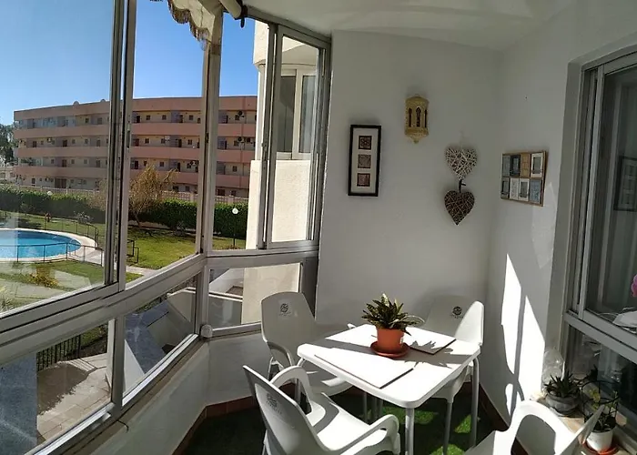 Lovely In Views Of The Sea, Pool, Terrace, Sofa Bed And Fully Equipped Kitchen * Torremolinos